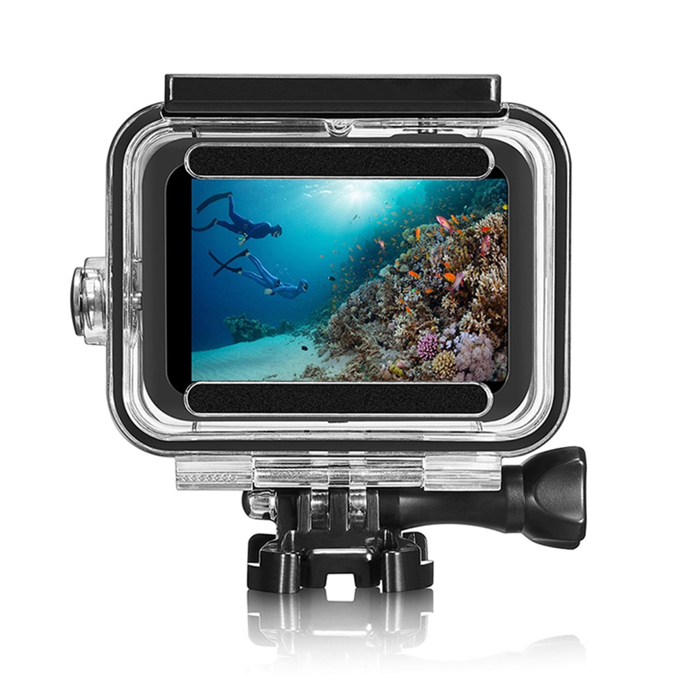 Onderwater Duiken Behuizing Case voor GoPro Hero 8 Zwart Camera Waterdichte Clear Protective Shell Case Cover Met Lens Filters