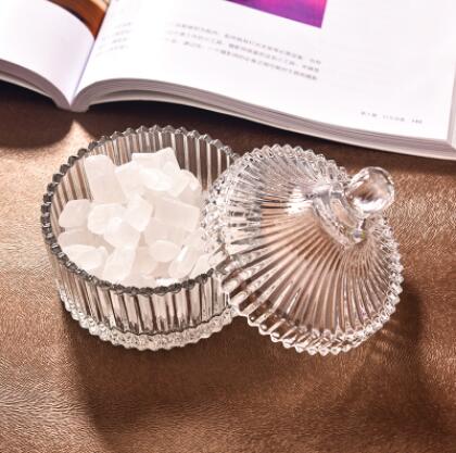Retro fyrkantig sockerburk bärnstensfärgad glas matförvaringsflaska godisask med läppar smyckeskrin hem kök festdekorationer 04308: A 13 x 10cm