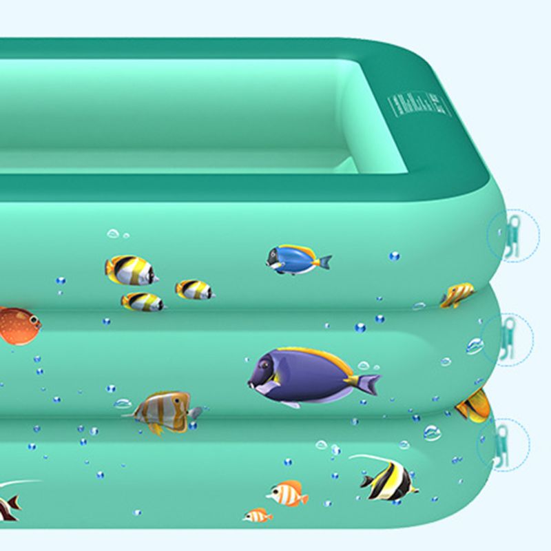 Summer Inflatable Swimming Pool Backyard Inflated Bathtub Garden Kid Bathing Tub Q1FE