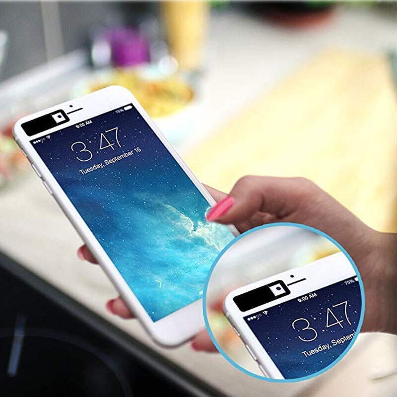 3PCS WebCam Cover Shutter Slider Ultra Thin Camera Blocker for Macbook IPad IPhone Web Cam Phone Lens Privacy Protector Sticker
