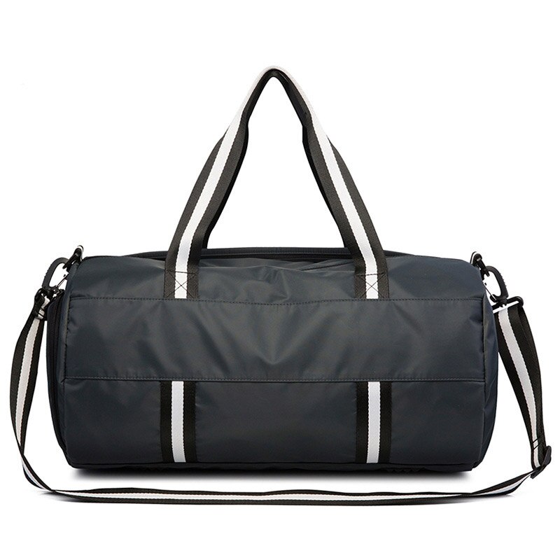 NANCY TINO las mujeres de negocios de viaje equipaje mojado y seco separación deportes gimnasio bolsa para hombres con gran capacidad: Gris