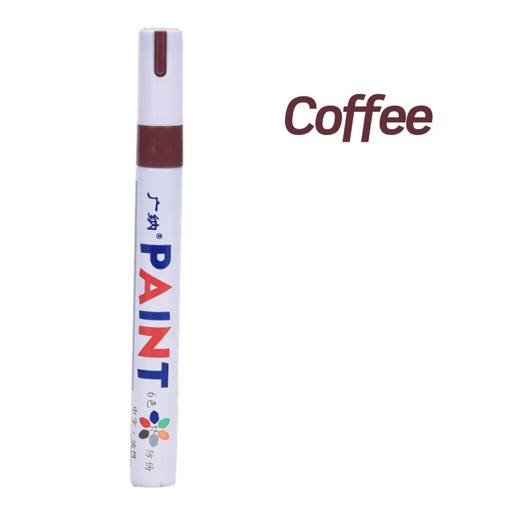Permanent Waterproof Glass Oil Art Marker Paint Pen: Coffee 