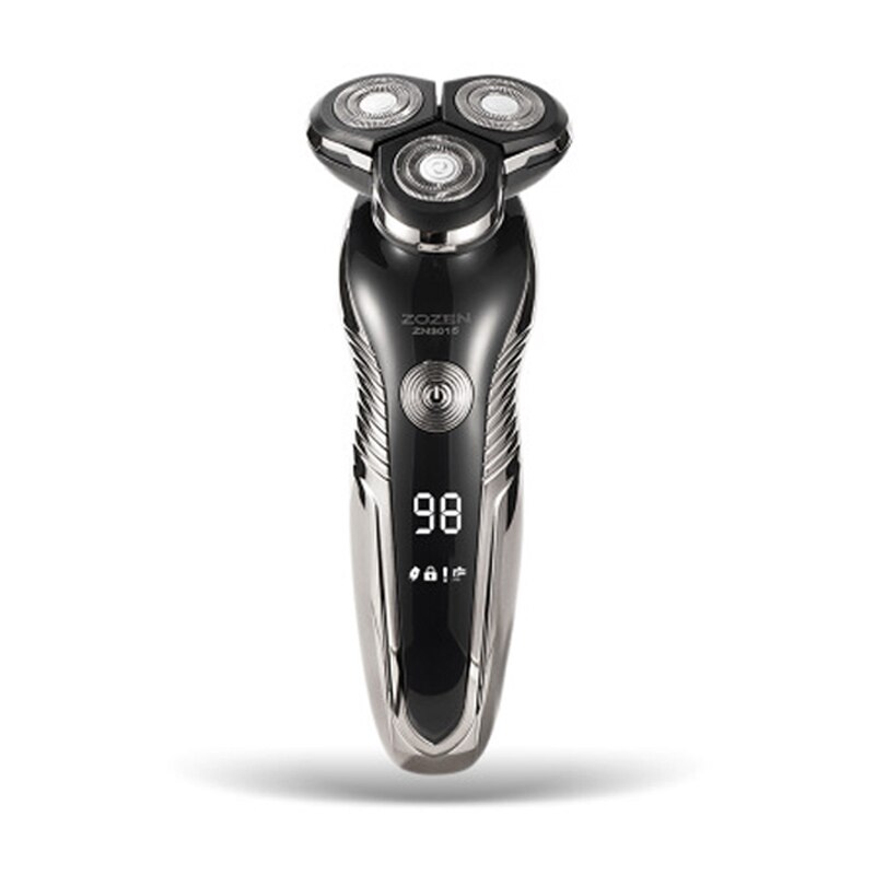 】Electric Shaver USB Rechargeable Wet And Dry Shave Multifunction Fast charge 4D shaving machine Body washing Beard Trimmers: Shaver 1