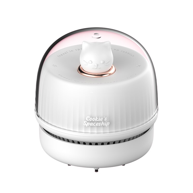 Mini Vacuum Cleaner Office Desk Dust Home Table Sweeper Desktop Cleaner Household Cleaning Tools Brooms Dustpans: White