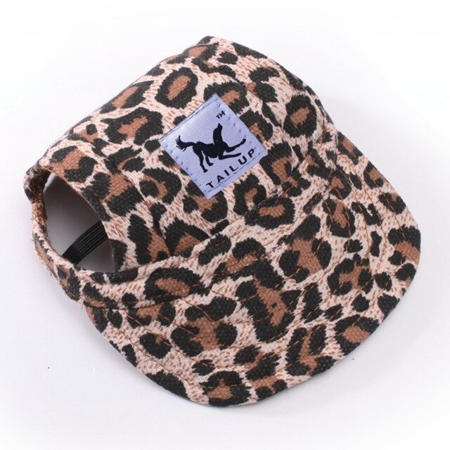 [TAILUP]Dog Hat With Ear Hole Summer Baseball Cap for Small pet dogs product Oxford Cloth breathable handsome Cool Doggie py0017: 6 / S 15x31cm
