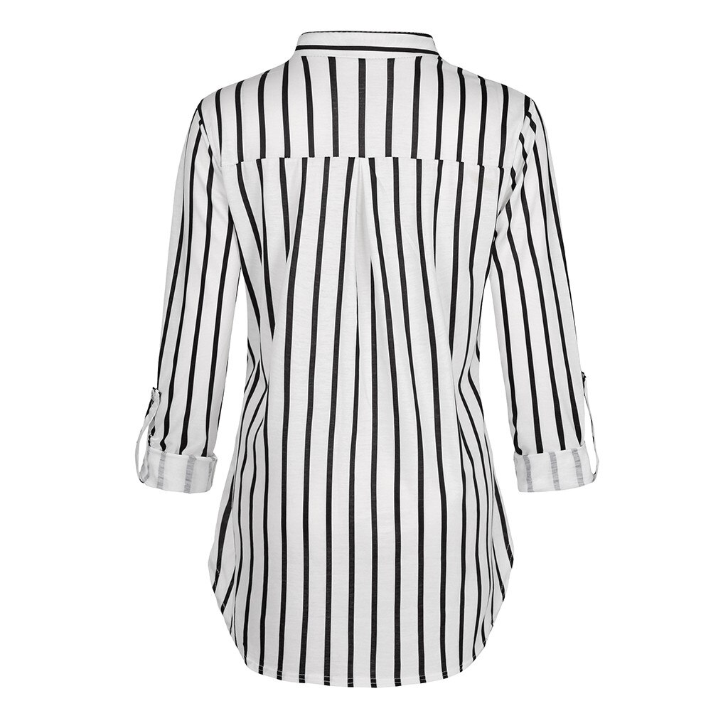 Femmes maternité Blouse grossesse à manches longues rayé Blouse d'allaitement printemps automne décontracté grossesse vêtements pour l'allaitement