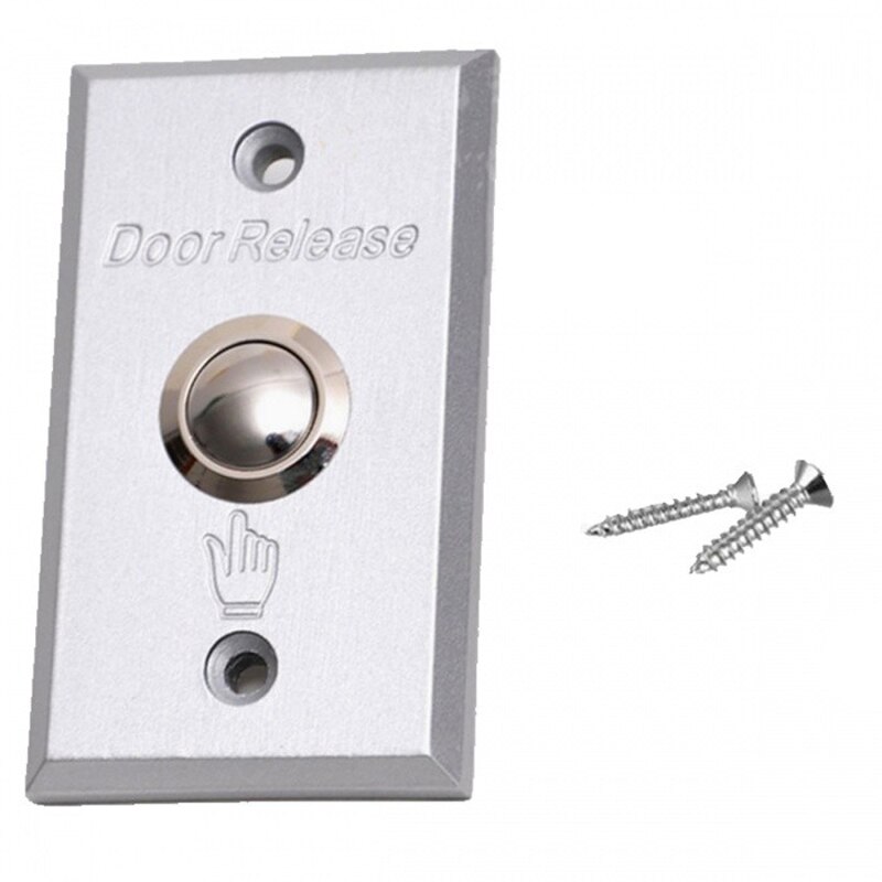 Door Exit Button Release Push Switch for access control system LED light inciator Aluminum alloy Push Button Switch