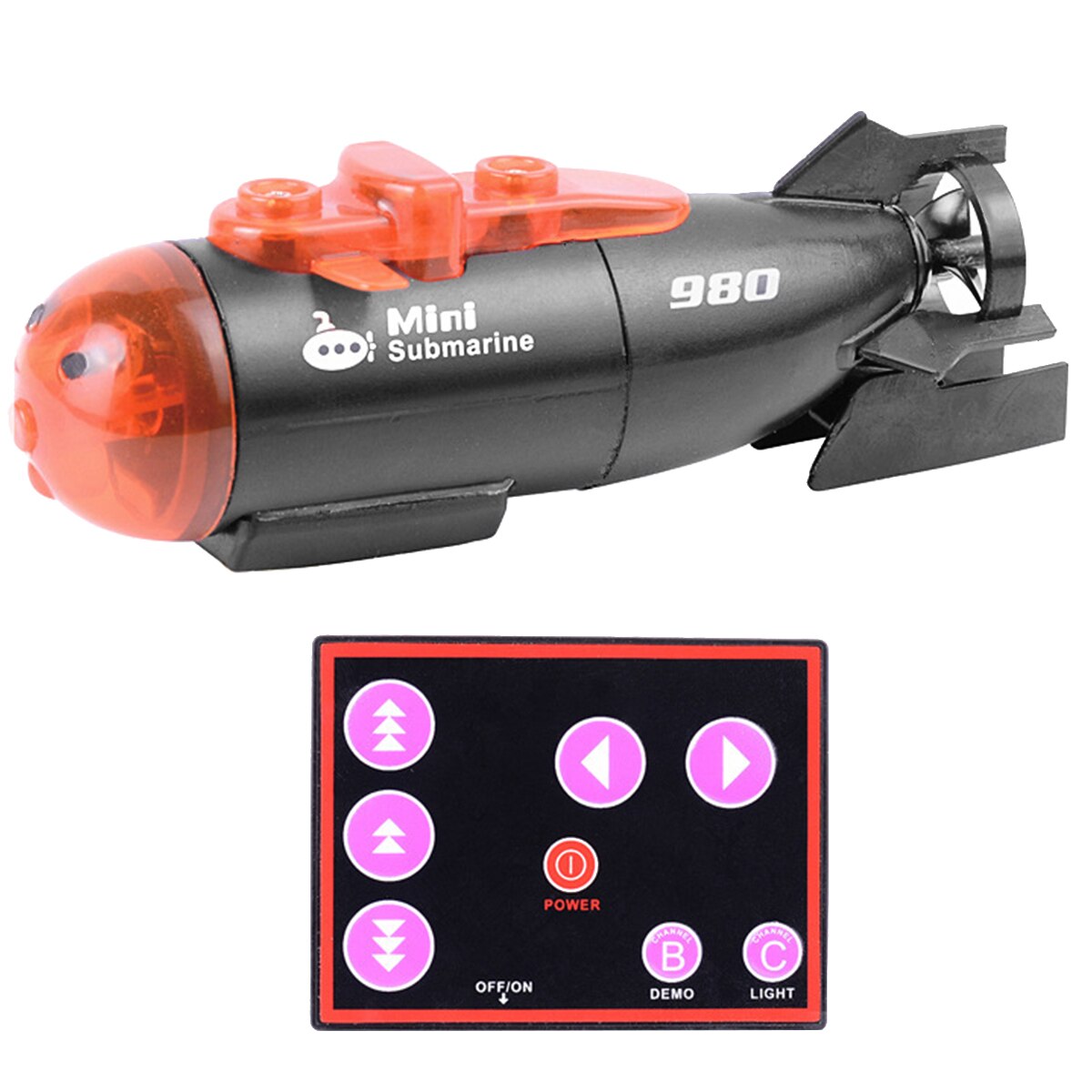 Rc Mini Submarine Speelgoed Elektronische Waterdichte Afstandsbediening Submarine Speelgoed