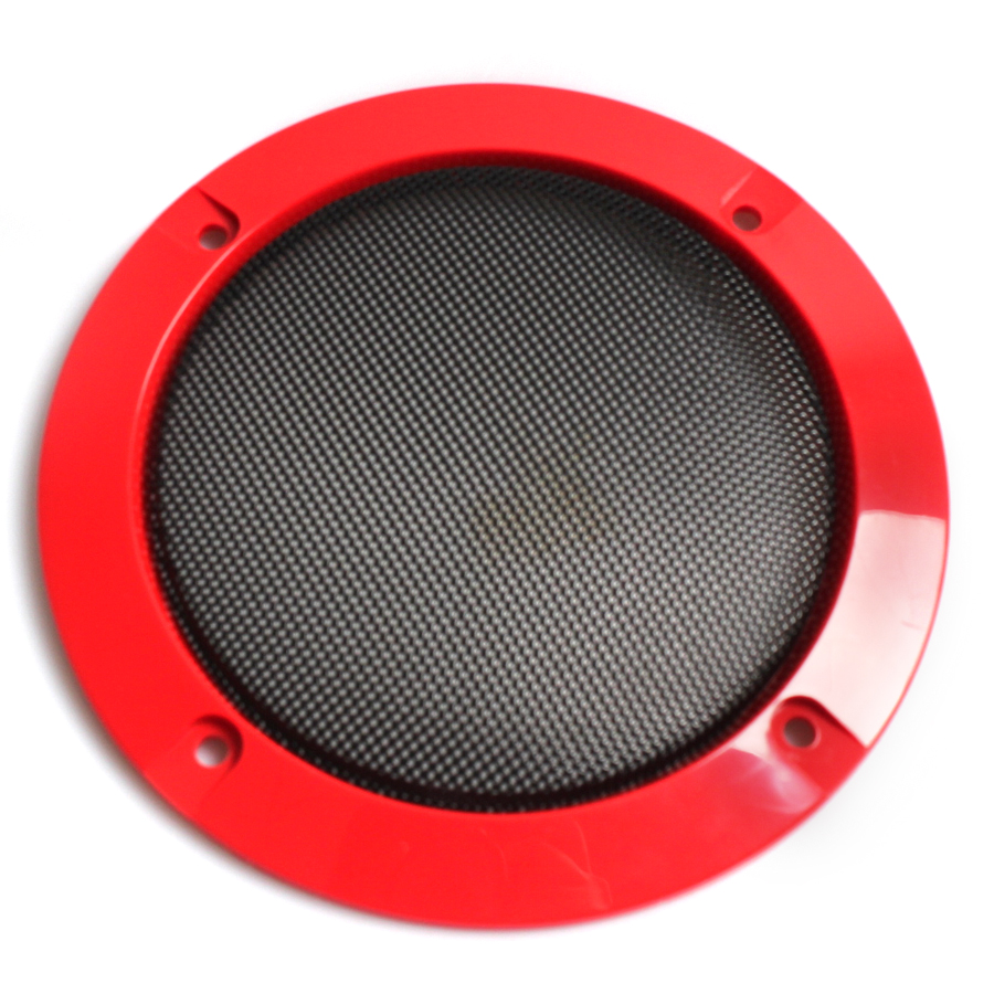 Cubierta de rejilla de altavoz, Malla Protectora decorativa de 4 pulgadas y 124MM, accesorios para altavoces, 2 unids/lote