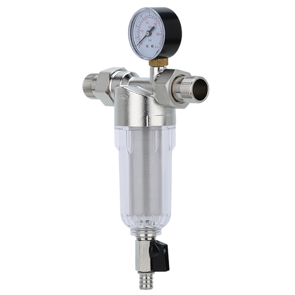 Whole House Tap Well Water Filter Housing Sediment Water Pre Filter 3/4'