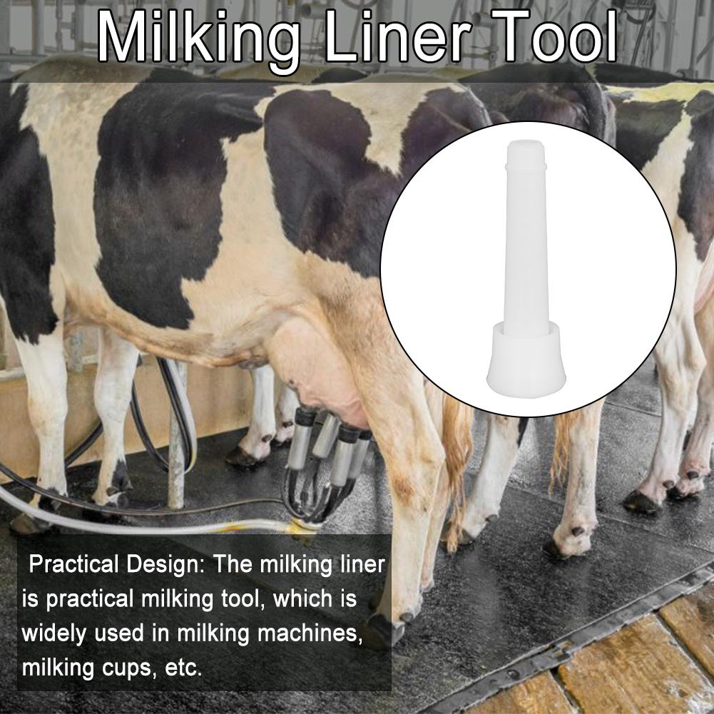 Milking Liner Tool Teat Cup Silicone Rubber Milker Claw Liners For Cow Milking Machine Accessory Tools Manual Cow Goat Parts Kit