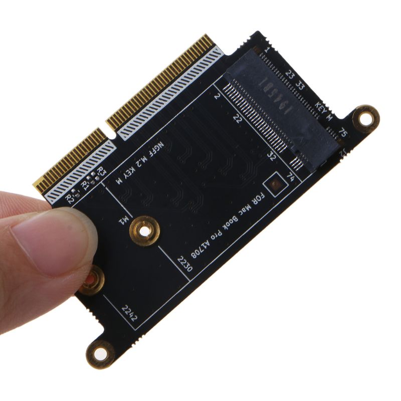 M2 Ssd Adapter Voor Macbook A1708 Nvme M.2 Ngff Ssd 2230 2242 Adapter Card Voor Apple Macbook 1708 Lapt