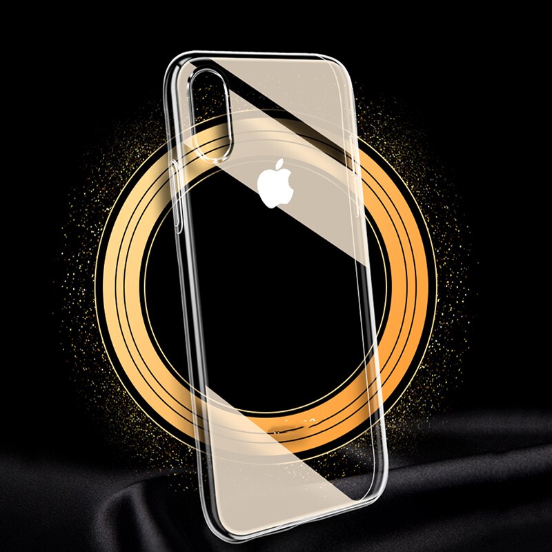 Soft Tpu Case Voor Iphone X Xs Max Ultra Thin Clear Silicone Beschermende Telefoon Cover Stofdicht Caso Full Body capa Coque