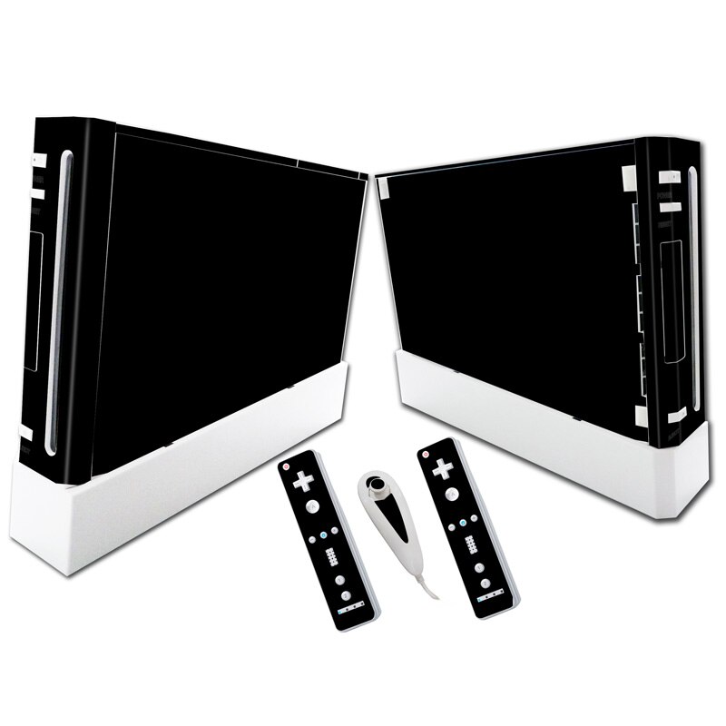 For W ii Console Cover with Remotes Controller Skins For Nintend w ii skin sticker for w ii skin-: TN-WII-0524