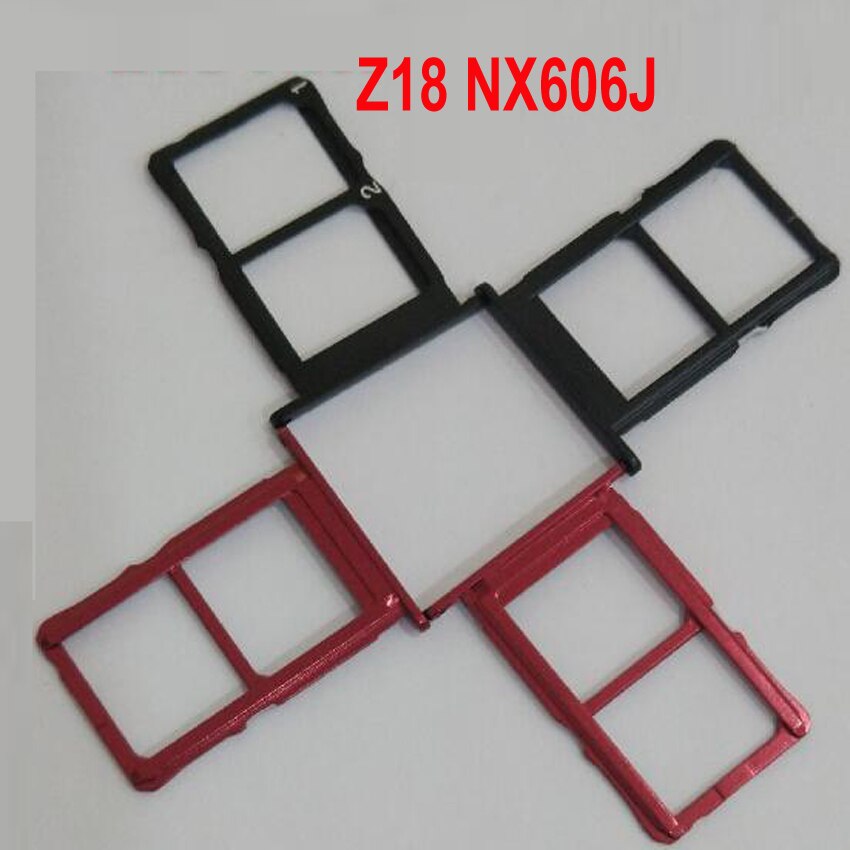 Original Best Sim Card Reader Slot Tray Port Holder For ZTE Nubia Z18 NX606J Phone Flex Cable Replacement