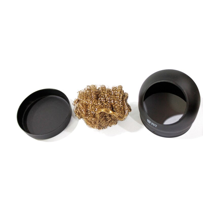 BEST Sodering Iron Tip Cleaner Solder Nozzle Cleaning Copper Wire Sponge Ball Holder Metal Dross Box Mesh Filter Tin Remover