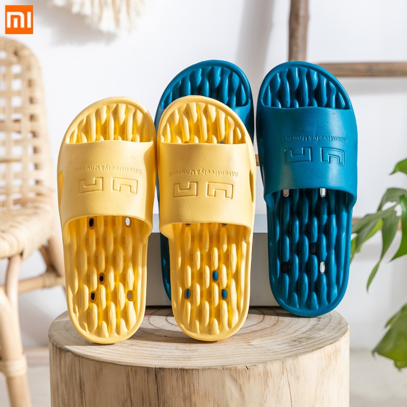 , zapatillas Xiaomi EVA de verano para mujer, zapatos informales de playa suaves, chanclas de baño para hombres, chanclas de ducha para mujer, zapatillas para casa o piscina