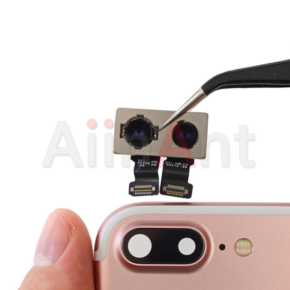 100% Original para iPhone 6 iPhone 6 6s 7 8 Plus cámara Real para iPhone X Xs X 11 Pro Max XR Cámara Flex Cable de teléfono de piezas de repuesto