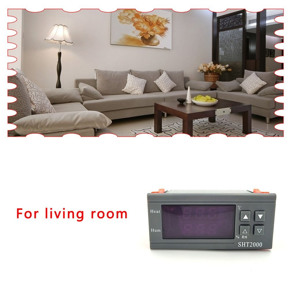 Intelligent digital display temperature and humidity controller heating and breeding greenhouse temperature humidity control