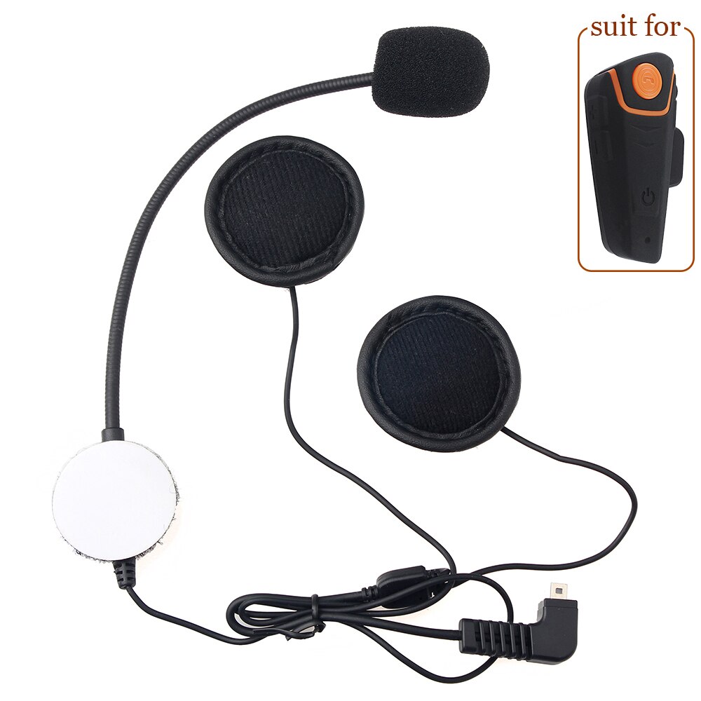 Fodsports Moto Rcycle Helm Intercom Accessoires Harde Buis Headset Microfoon Gelden BT-S2 BT-S3 Moto Intercomunicador