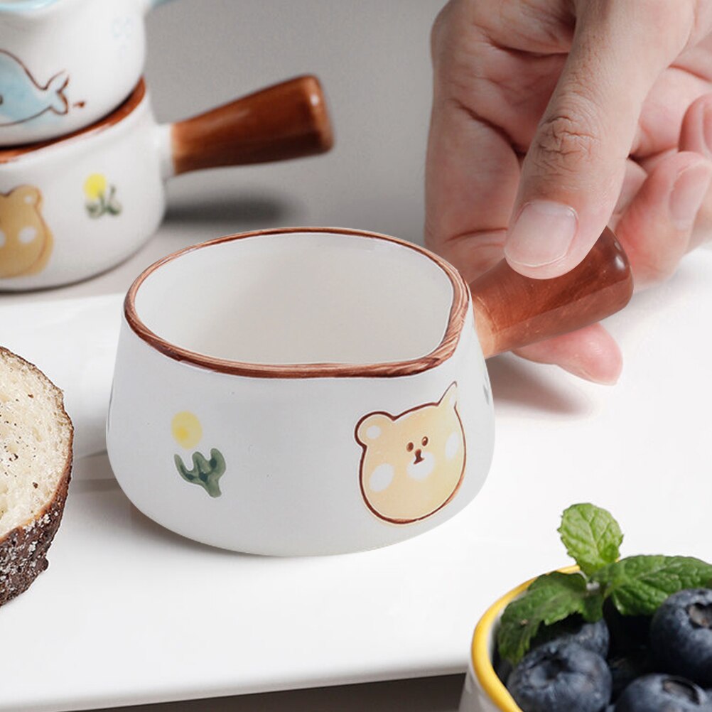 Ceramic Container Food Dipping Holder Pot Small Ceramic Dish