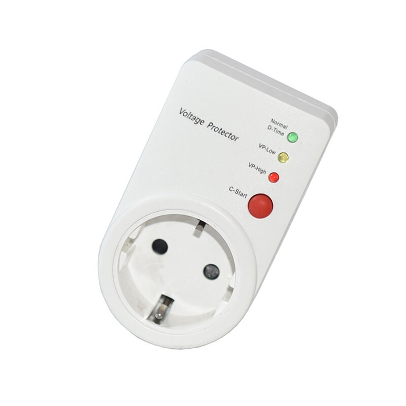 Automatische Spannung Umschalter AVS 16A 220V Energie Anstieg Schutz EU Steckdose typ Spannung Sicher Kühlschrank Schutz