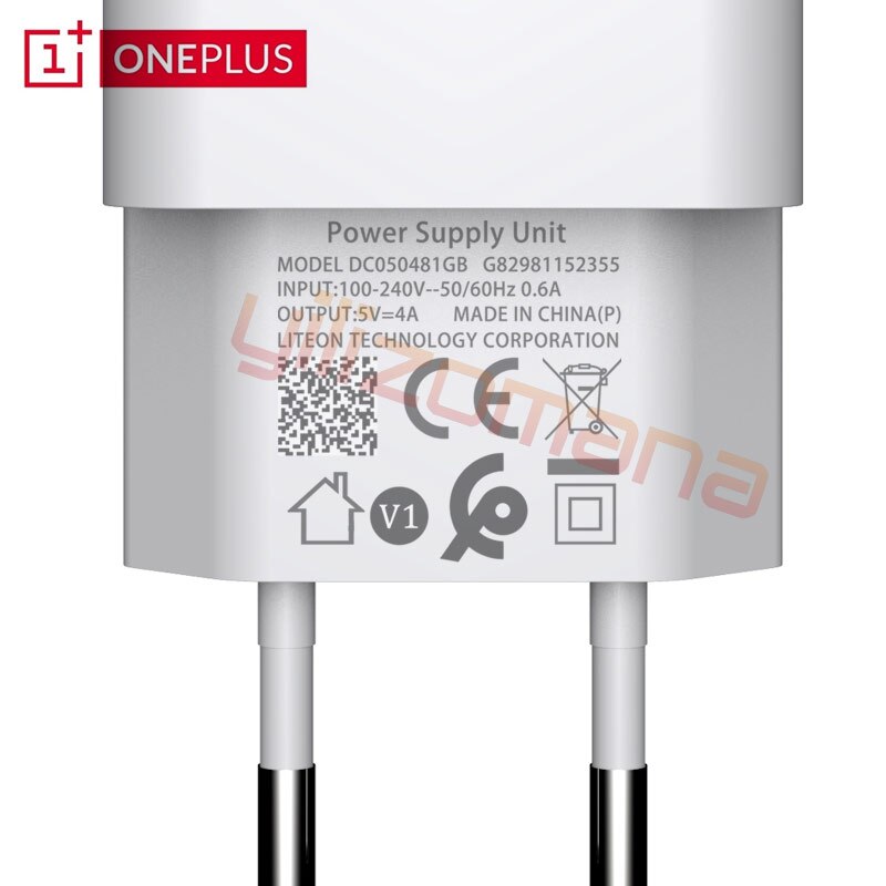 OnePlus 5 chargeur de tableau de bord d'origine 5 V/4A prise ue US pour OnePlus 1 2 3 3T 5 5T 6 6T adaptateur d'alimentation mural à Charge rapide