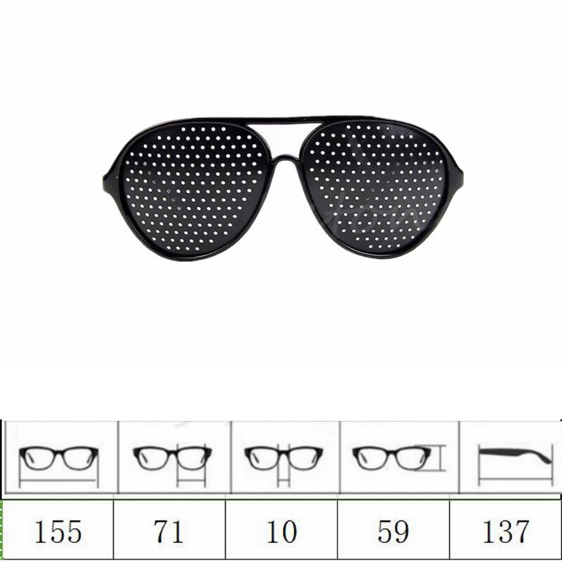 Pander sight protector pin hulbriller mænd forbedrer synet mod træthed nærsynethed briller læsning kvinder sort framen holesale