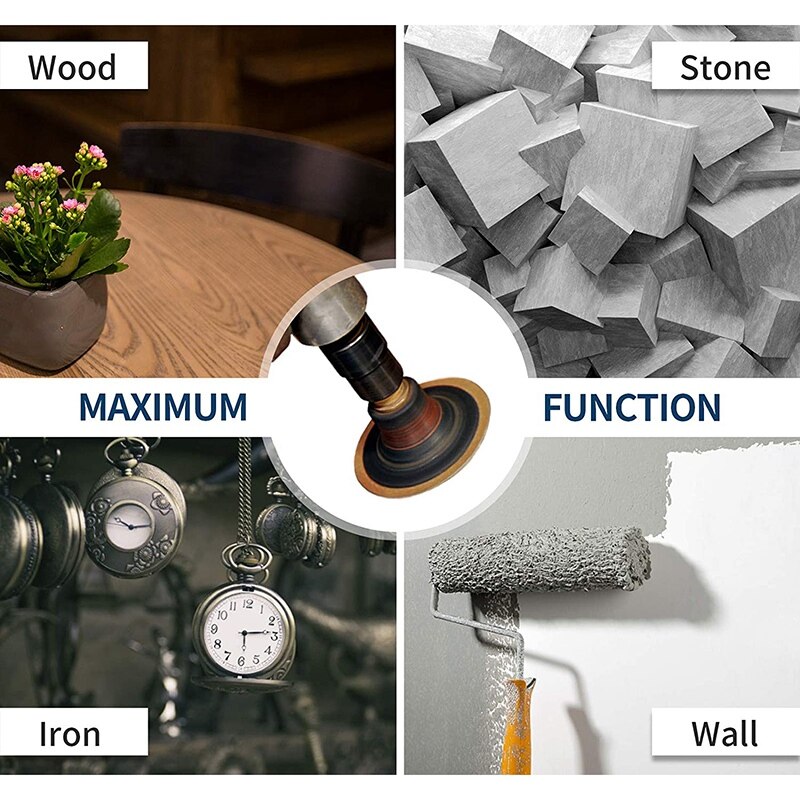 Sliphjulsats roloc snabbbytesskiva med 1/4 fästen för slipmaskin roloc skivlås luftslipmaskin tillbehör