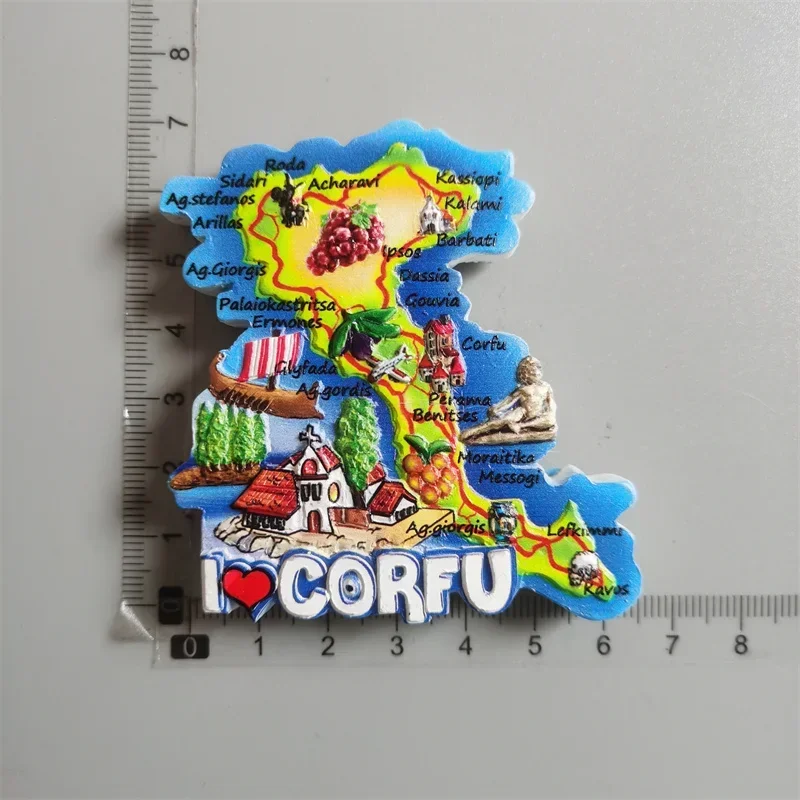Imanes de nevera de decoración, pasta magnética para refrigerador, , Japón, Corea, Alemania, Rusia, Nueva Zelanda, Italia, Turquía, Perú, recuerdo turístico: Gris claro