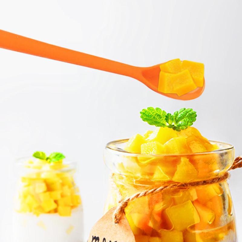 Long Handle Color Plastic Coffee Spoon Melamine Stirring Spoon Soup Melami Coffee Stirring Tableware Spoon Spoon Spoon Tea Y2f4