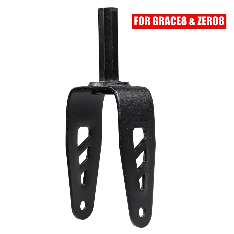 Forcella anteriore per Grazia e Lo zero 8 9 10 T8 T9 T10 scooter Elettrico Ruota Staffa di Montaggio di base Macury Originale pezzi di Ricambio: For Grace Zero 8