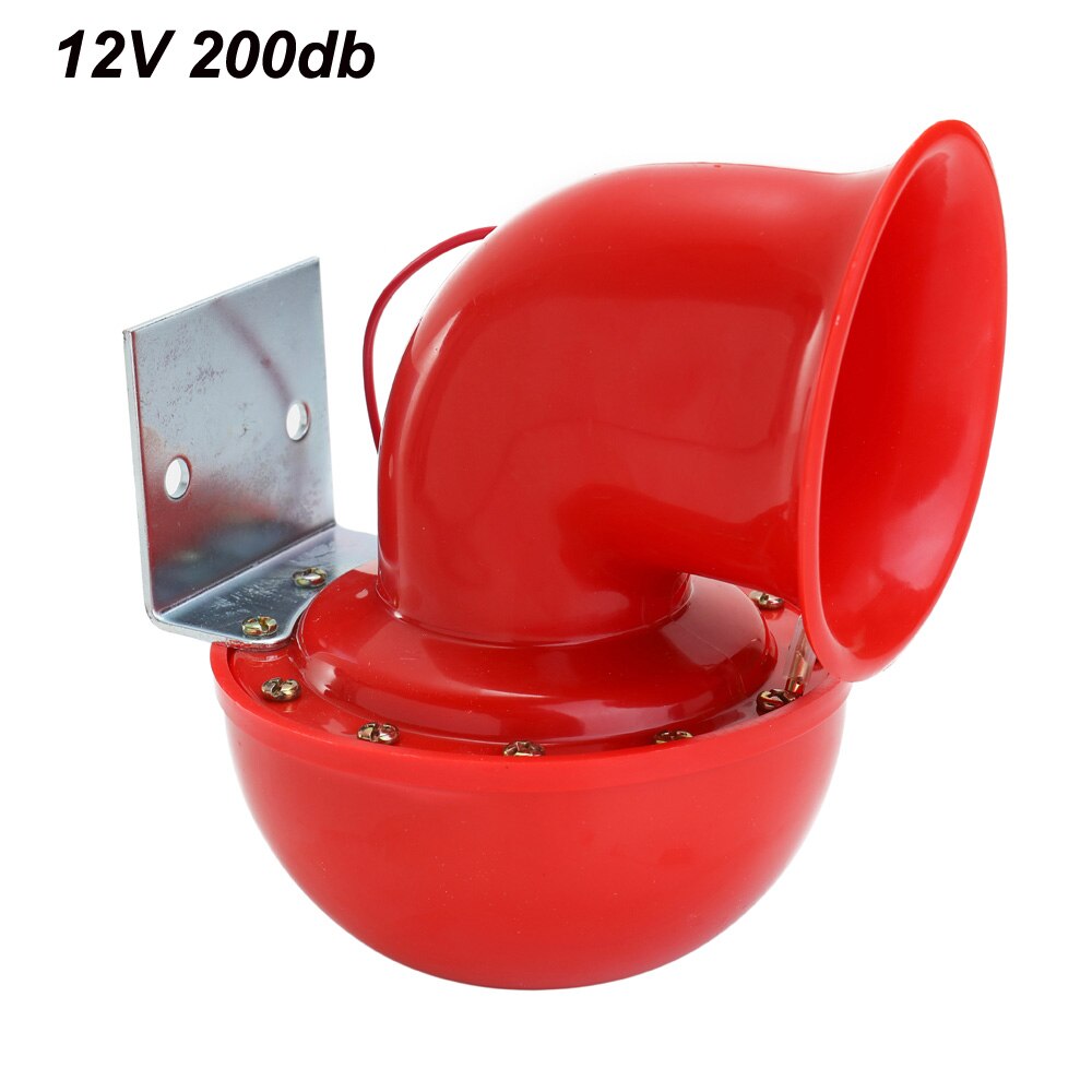 KKMOON Super Loud 200DB 12V ABS Plastic Electric Car Air Snail Bull Horn Super Loud Raging Sound For Car Motorcycle Truck Boat: A