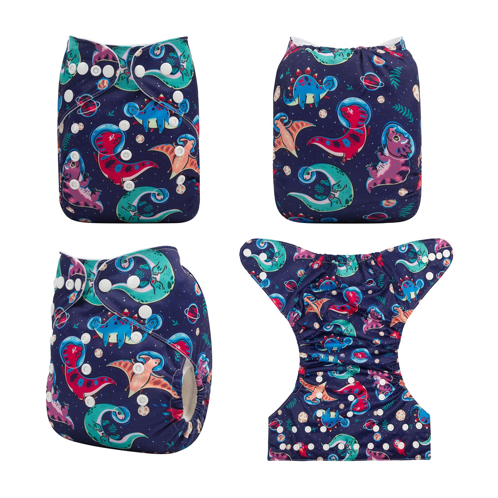 Alvababy Positioned Cloth Diapers Baby Eco-friendly Baby Cloth Nappy with 1pc Insert