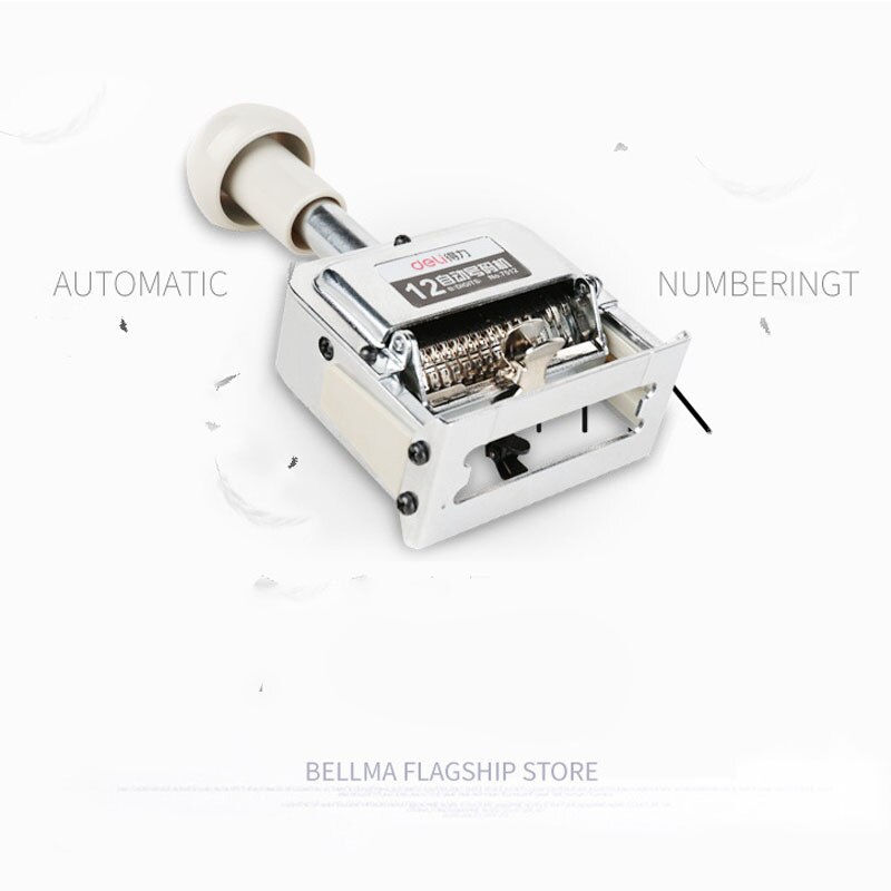 Number Machine 12 Position Automatic Numbering Machine Into The Number Coding Page Chapter Marking Machine Digital Stamp
