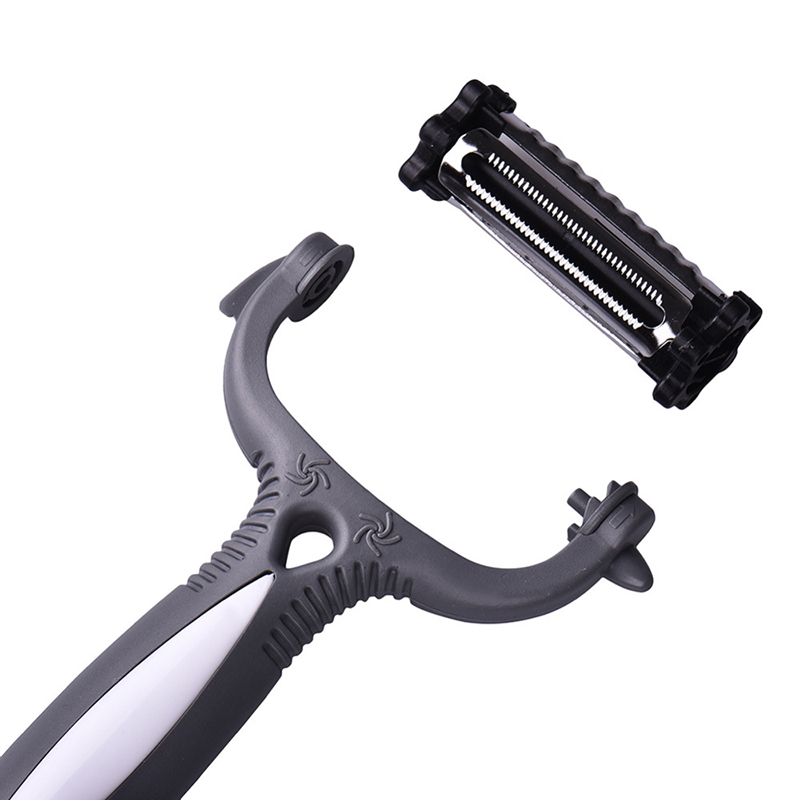 360 Degree Rotary Multifunctional Kitchen Tool Vegetable Fruit Potato Carrot Peeler Grater Turnip Cutter Slicer Melon Gadget Q28
