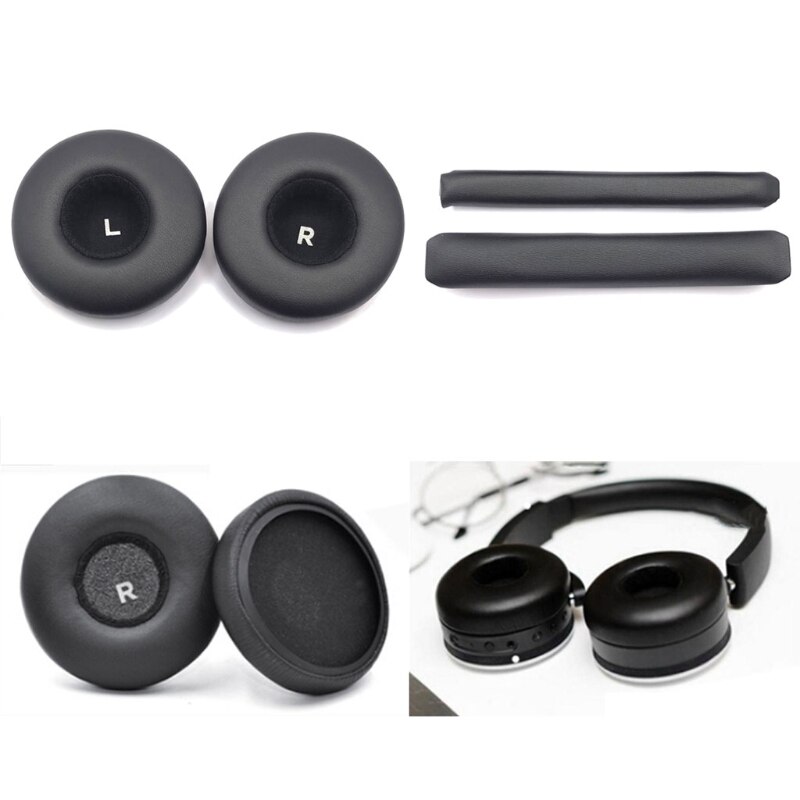 1 Paar Vervanging Foam Ear Pads Kussen Cover Voor Akg Y50 Y55 Y50BT Oordopjes Hoofdtelefoon Oordopjes