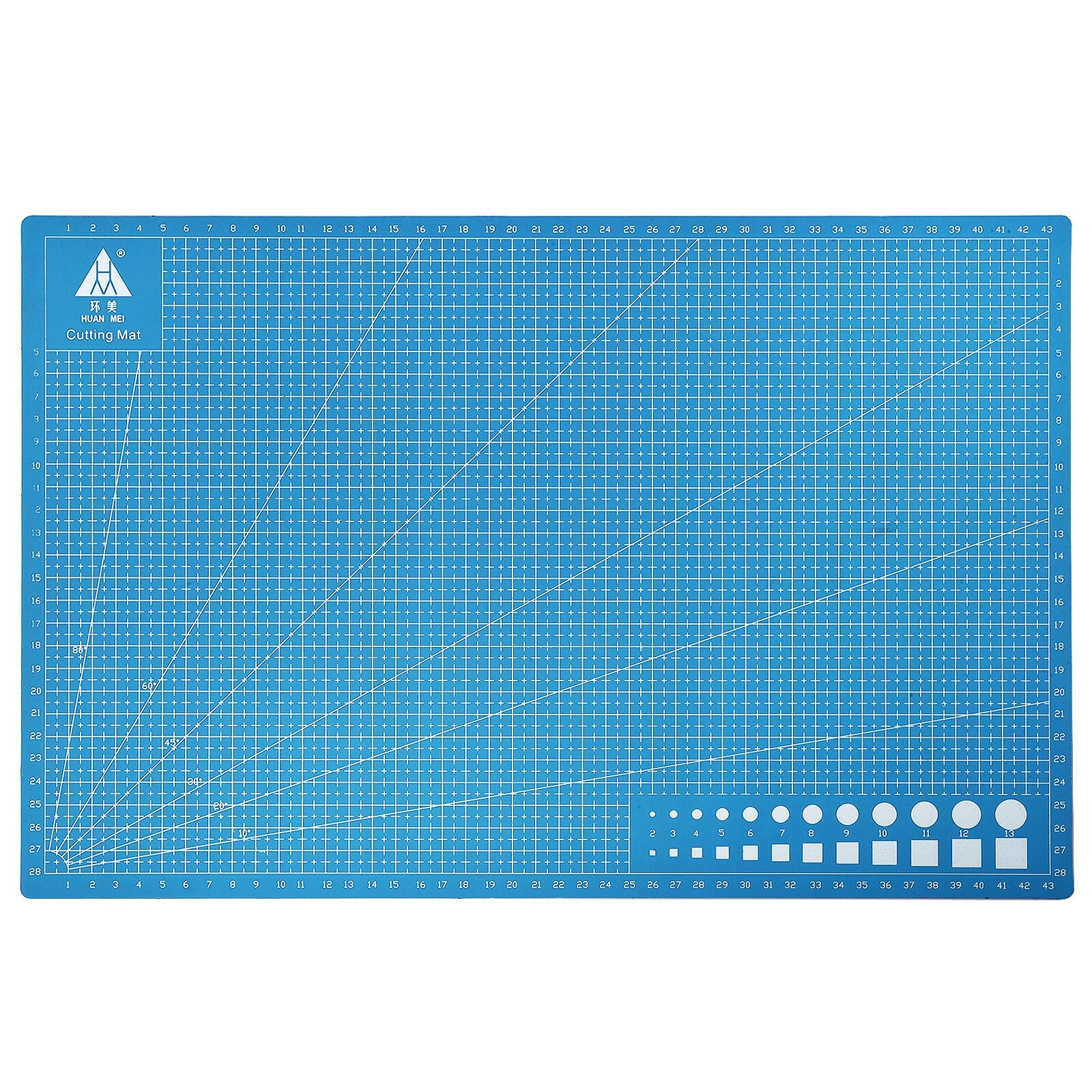 A3 A4 A5 PVC Cutting Board Mat Leather Craft Tools Durable Self-healing DIY Sewing Accessories Art Paper Cutting Engraving Pad: A3 Blue