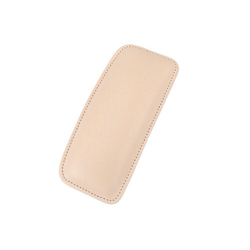 1 stk svart bil knepute skinn knepute for bil interiør pute komfortabel minneskum universal til bil lastebil 18 x 8cm: 1 stk beige