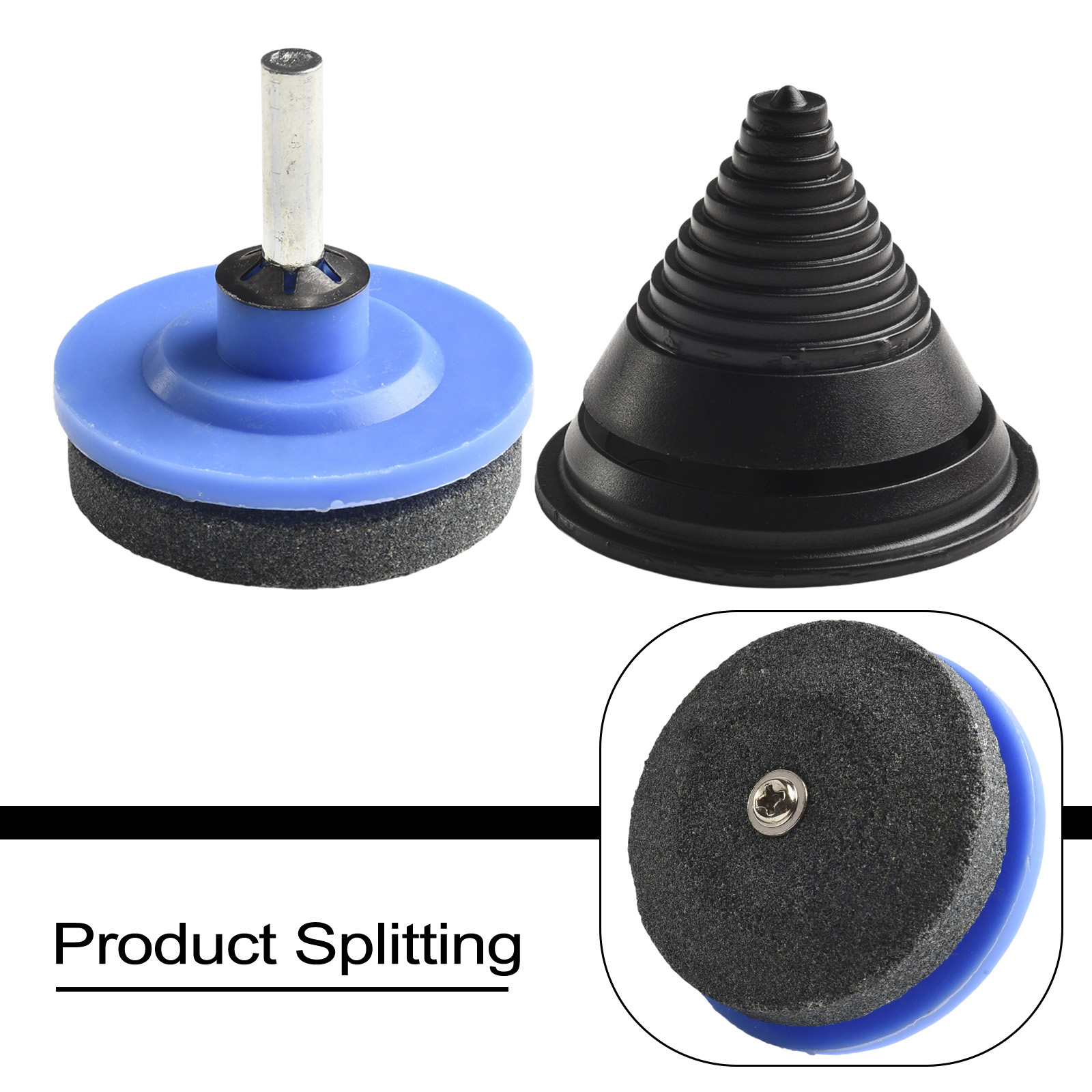 Blade Balancer Tractor 50*55mm ABS Garden Practical to use Set Useful 60*50mm Balancer & Sharpener