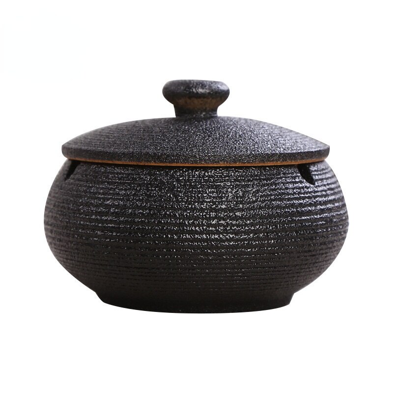 Keramische Asbak Met Kap Indoor Asbak Of Outdoor Tafel Asbak