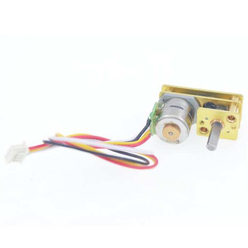 2 Phase 4 Wire Stepper Motor Brushless Gear Step Motor DC 5V 12V Stepper Motor Mini Micro Electric High Torque Stepper Motor