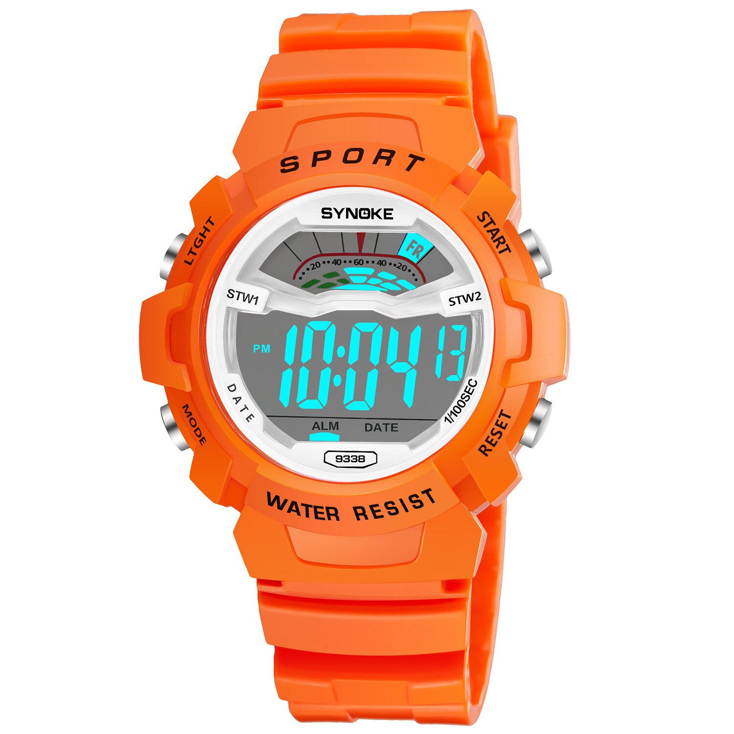 Synoke Jongens Horloges Kids Grote Kleine Horloge 14 Kleuren Waterdicht Wekker Multifunctionele Horloge Relogio Infantil Menina Digitale