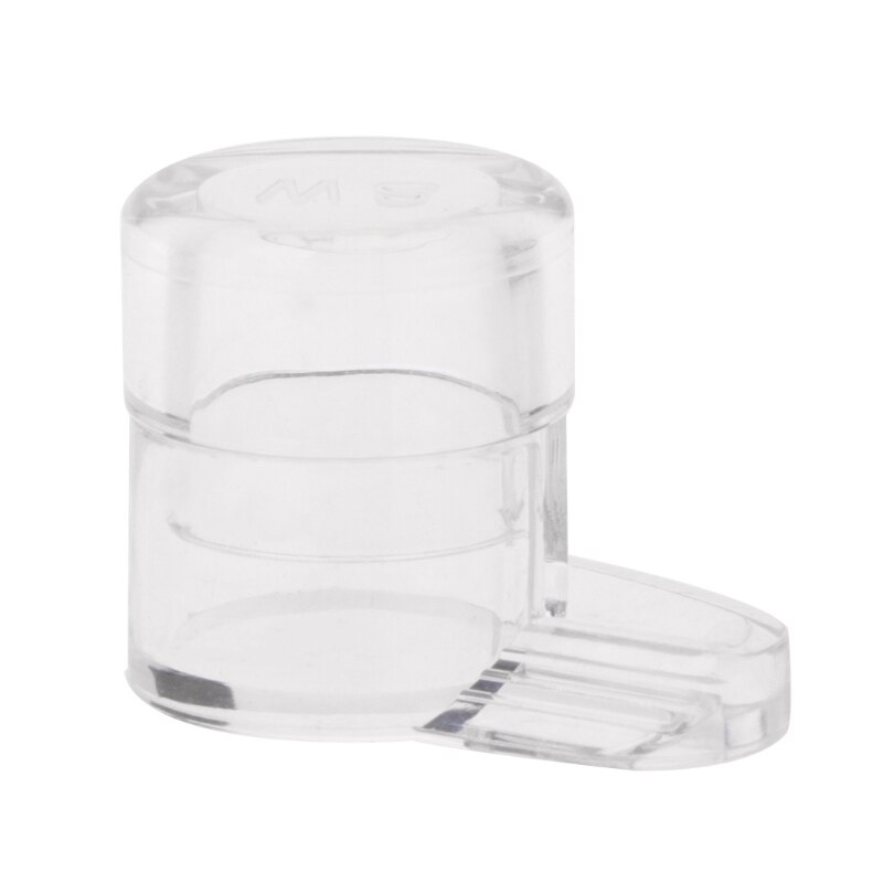 Bol rond en acrylique pour fourmis, zone d&#39;alimentation en eau pour nid de fourmis, maison de ferme, bol à boire: S