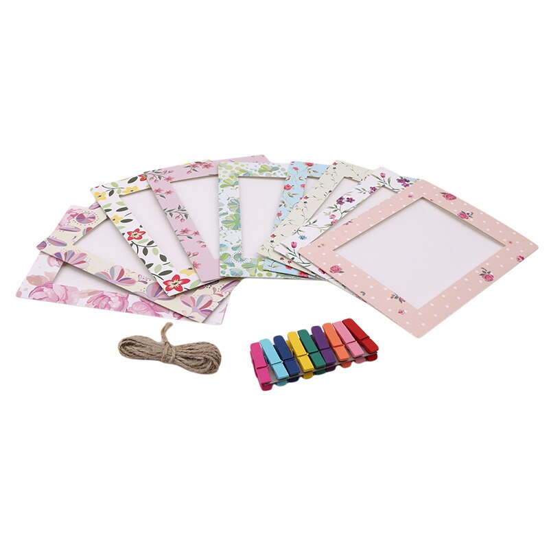 DIY Home Wall Decor Wall Hanging Cartoon Animals Paper Photo Frame For Baby Wedding Photo Frame