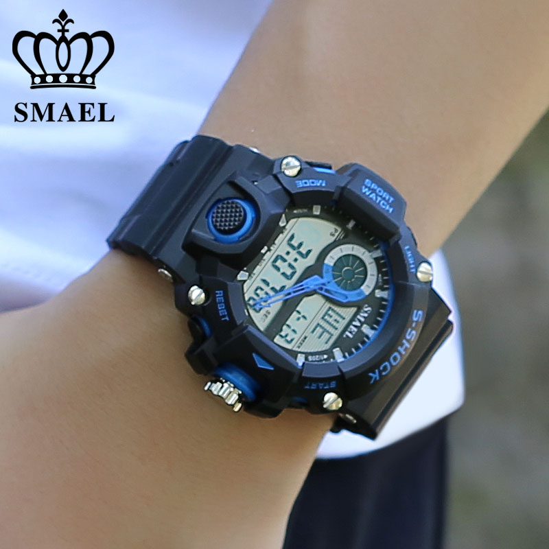 Meilleure Relojes Hombre hommes montre à Quartz numérique hommes G Sport 5 Bar étanche Quartz Led extérieur Sport montres hommes Reloj armée
