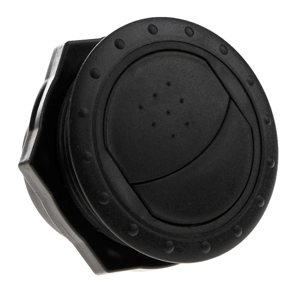 Horses-Grille de Ventilation pour Remorque Hurhome, Accessoire en Plastique ABS Durable Noir, 60mm, Sortie d'Air à Faible Bruit