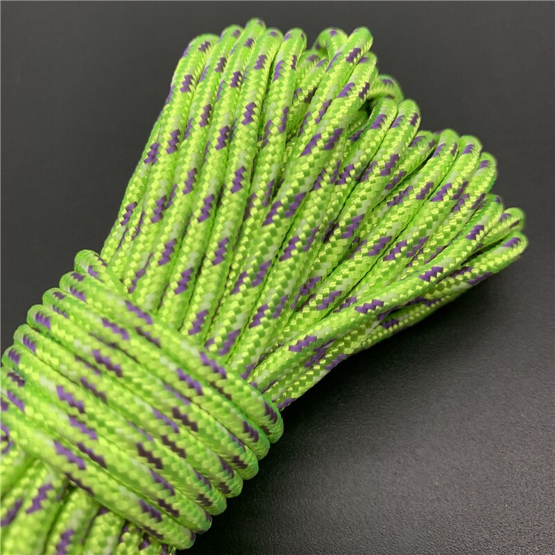 Corde de Parachute 10 mètres/lot, 3mm, Lan, pour Type Mil Spec, équipement de survie, Camping, escalade, masque, bricolage: 24