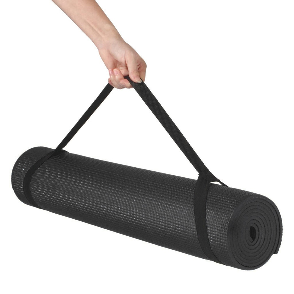 6Mm Yoga Mat Gymnastiek Samengestelde Non-Slip Mat Gewichtsverlies Oefening Te Verhogen Yoga Mat Lichtgewicht Elastische Band yoga Tool # LR1