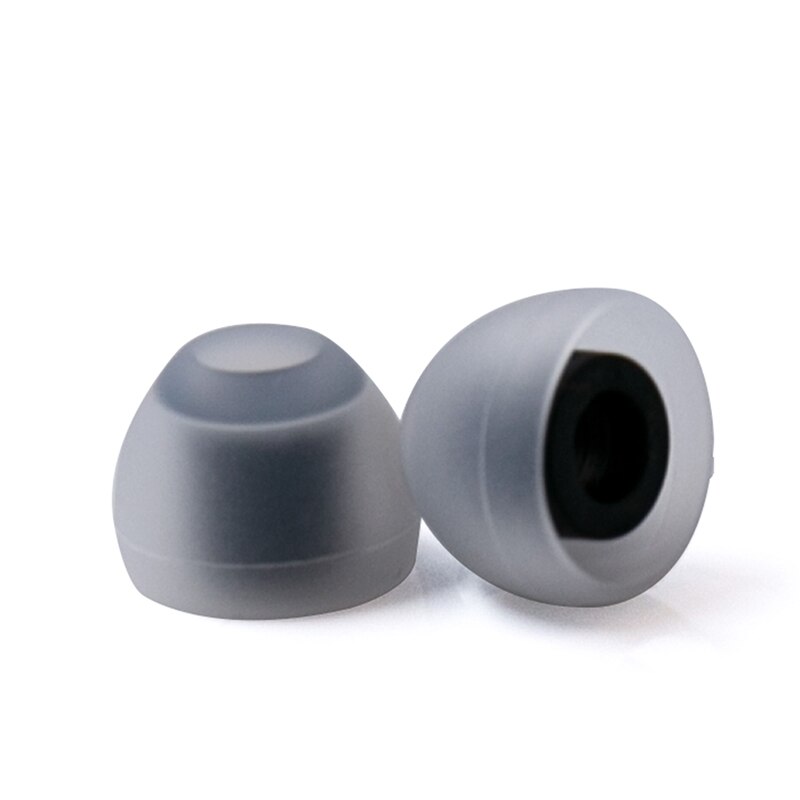 Wooeasy KBEAR 07 Silicone Earphone Eartips S M M- M+ L Size In Ear Earbuds Headset Headphones Accessories for KBEAR KS2 LARK IEM: BROWN